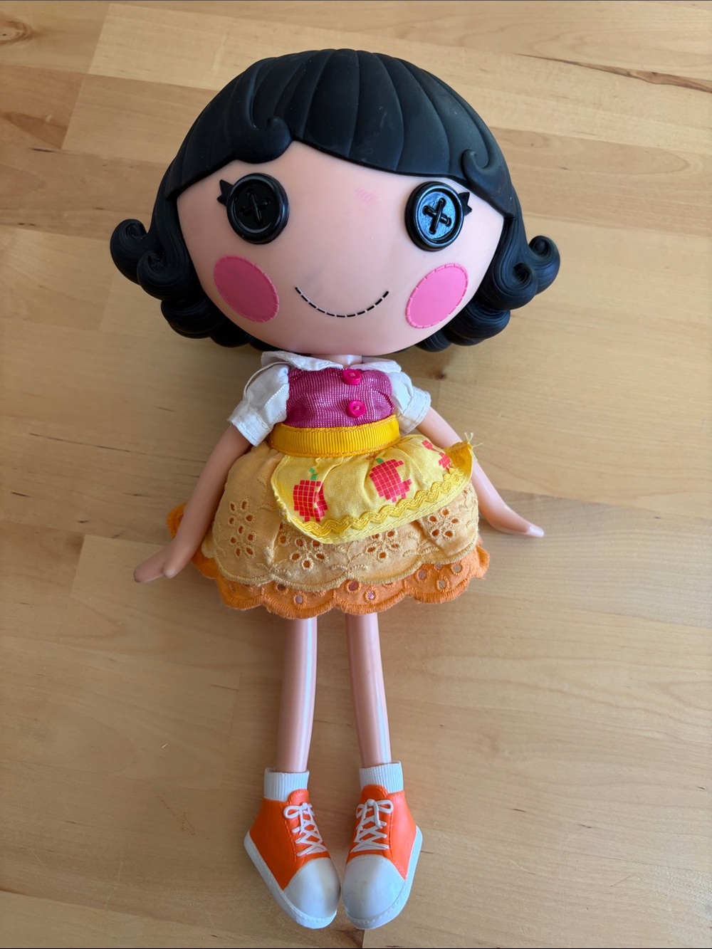 Lalaloopsy Snowy Fairest Snow White doll 12in, fair condition